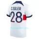 Maglia Paris Saint-Germain C. Soler 28 Uomo Secondo 2023/24