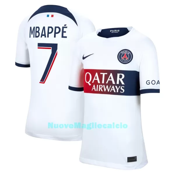 Maglia Paris Saint-Germain Mbappé 7 Donna Secondo 2023/24