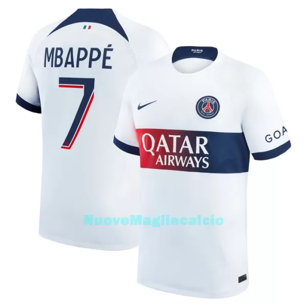 Maglia Paris Saint-Germain Mbappé 7 Uomo Secondo 2023/24