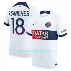 Maglia Paris Saint-Germain R.Sanches 18 Uomo Secondo 2023/24 Maglia Paris Saint-Germain R.Sanches 18 Uomo Secondo 2023/24
