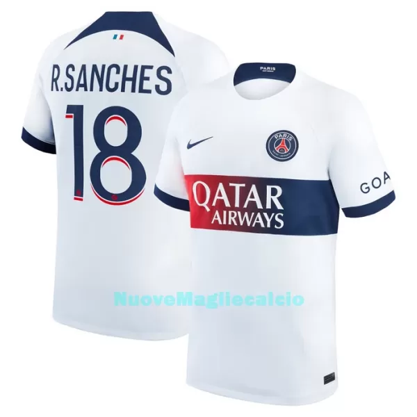 Maglia Paris Saint-Germain R.Sanches 18 Uomo Secondo 2023/24