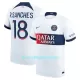 Maglia Paris Saint-Germain R.Sanches 18 Uomo Secondo 2023/24