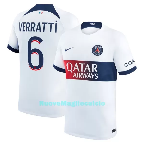 Maglia Paris Saint-Germain Verratti 6 Uomo Secondo 2023/24