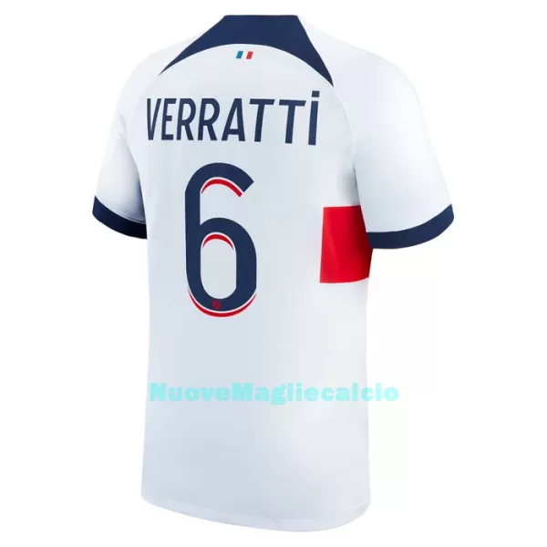 Maglia Paris Saint-Germain Verratti 6 Uomo Secondo 2023/24