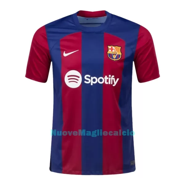 Completo calcio Barcellona Lewandowski 9 Bambino Primo 2023/24
