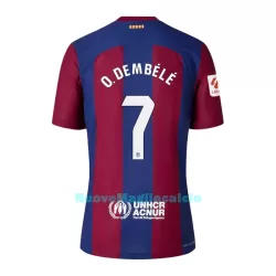 Completo calcio Barcellona O. Dembele 7 Bambino Primo 2023/24