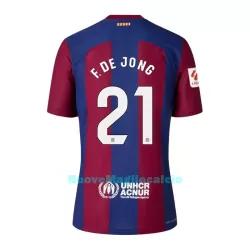 Maglia Barcellona Frenkie de Jong 21 Uomo Primo 2023/24 Maglia Barcellona Frenkie de Jong 21 Uomo Primo 2023/24