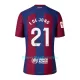 Maglia Barcellona Frenkie de Jong 21 Uomo Primo 2023/24