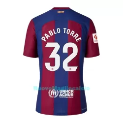 Maglia Barcellona Pablo Torre 32 Uomo Primo 2023/24 Maglia Barcellona Pablo Torre 32 Uomo Primo 2023/24