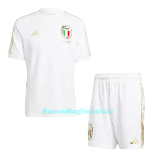 Completo calcio 125° anniversario Italia Bambino 2023