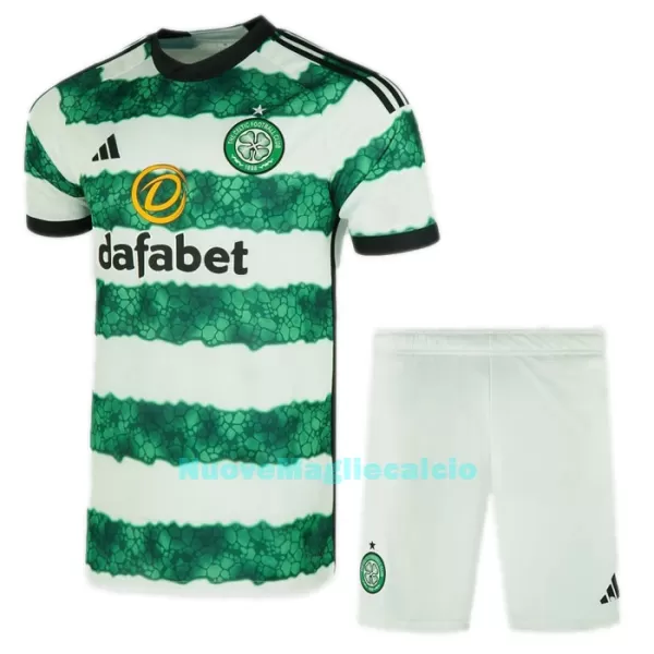 Completo calcio Celtic Glasgow Bambino Primo 2023/24