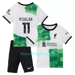 Completo calcio Liverpool M.Salah 11 Bambino Secondo 2023/24 Completo calcio Liverpool M.Salah 11 Bambino Secondo 2023/24