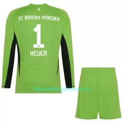 Completo calcio Portiere FC Bayern Monaco Manuel Neuer 1 Bambino Secondo 2023/24 Maniche Lunghe Completo calcio Portiere FC Bayern Monaco Manuel Neuer 1 Bambino Secondo 2023/24 Maniche Lunghe