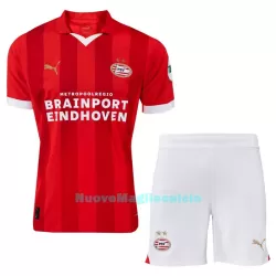 Completo calcio PSV Eindhoven Bambino Primo 2023/24 Completo calcio PSV Eindhoven Bambino Primo 2023/24