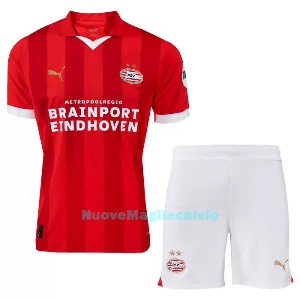 Completo calcio PSV Eindhoven Bambino Primo 2023/24