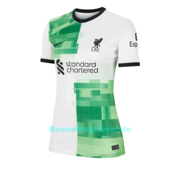 Maglia Liverpool M.Salah 11 Donna Secondo 2023/24