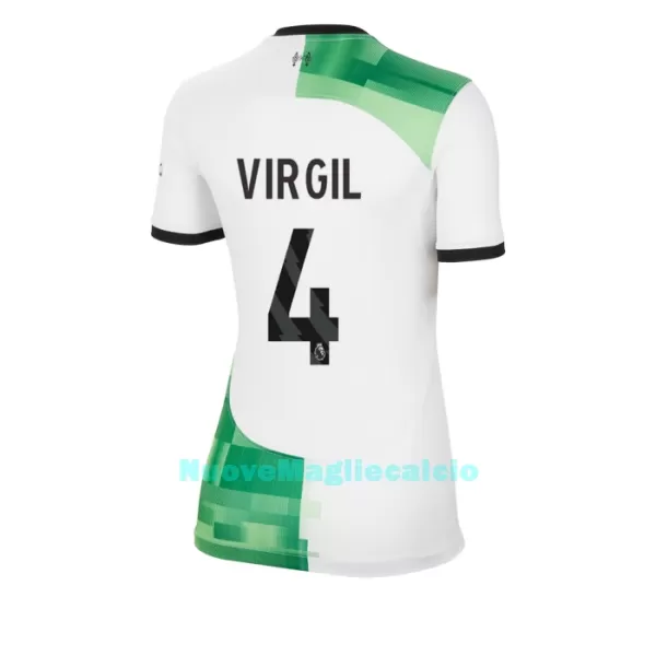 Maglia Liverpool Virgil 4 Donna Secondo 2023/24