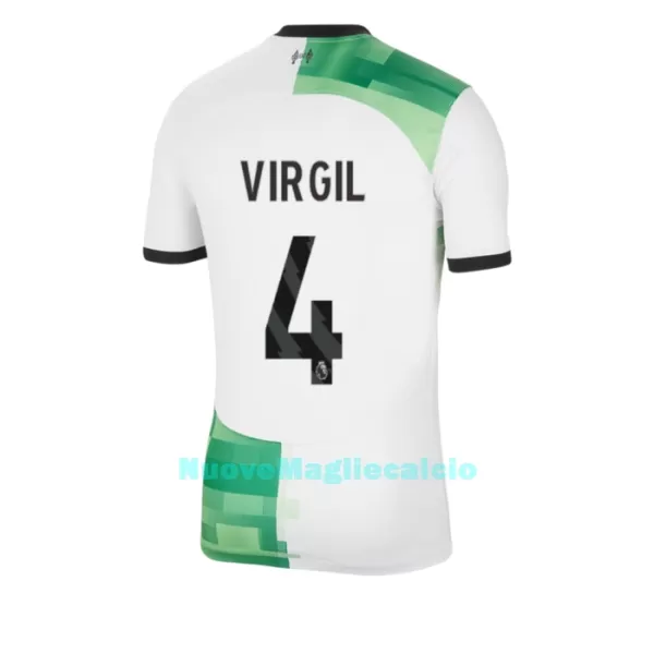 Maglia Liverpool Virgil 4 Uomo Secondo 2023/24