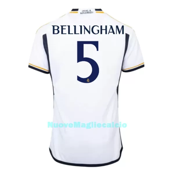 Maglia Real Madrid Bellingham 5 Uomo Primo 2023/24