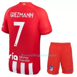 Completo calcio Atlético Madrid Griezmann 7 Bambino Primo 2023/24 Completo calcio Atlético Madrid Griezmann 7 Bambino Primo 2023/24
