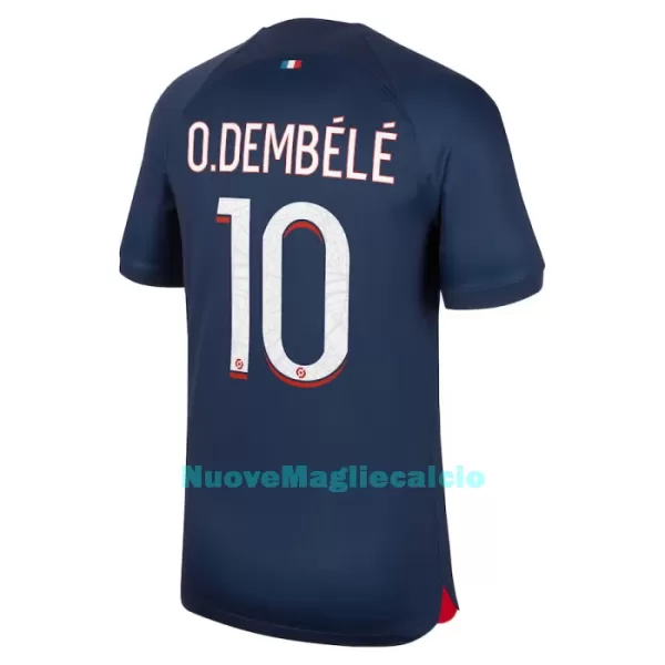 Completo calcio Paris Saint-Germain Dembele 10 Bambino Primo 2023/24