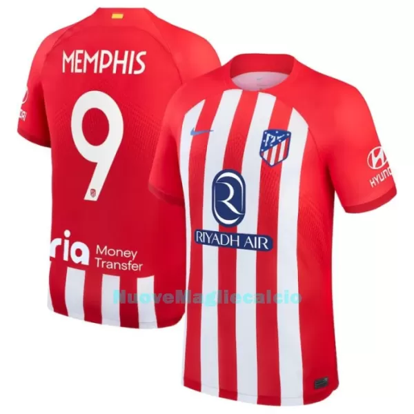 Maglia Atlético Madrid Memphis 9 Uomo Primo 2023/24