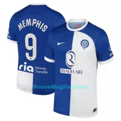 Maglia Atlético Madrid Memphis 9 Uomo Secondo 2023/24 Maglia Atlético Madrid Memphis 9 Uomo Secondo 2023/24