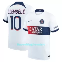 Maglia Paris Saint-Germain Dembele 10 Uomo Secondo 2023/24 Maglia Paris Saint-Germain Dembele 10 Uomo Secondo 2023/24