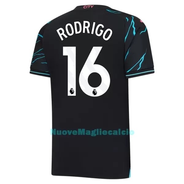 Completo calcio Manchester City Rodrigo 16 Bambino 3rd 2023/24