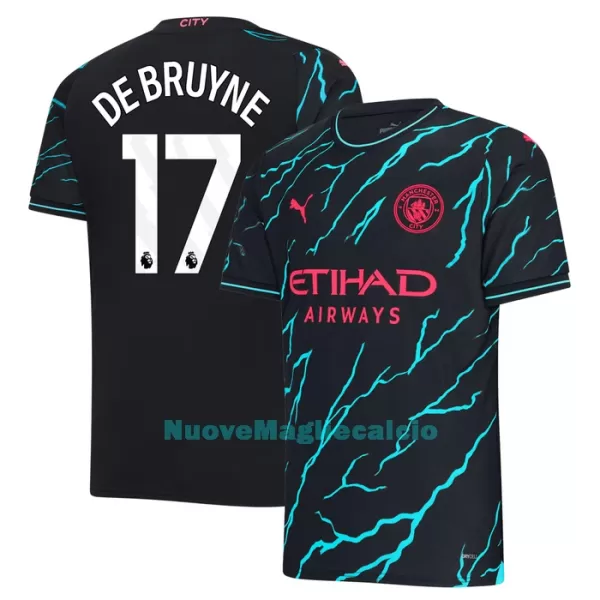 Maglia Manchester City De Bruyne 17 Uomo 3rd 2023/24