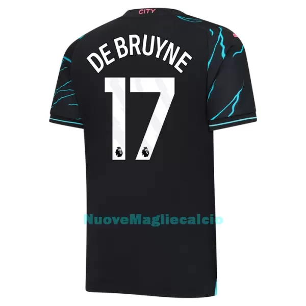 Maglia Manchester City De Bruyne 17 Uomo 3rd 2023/24