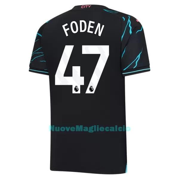 Maglia Manchester City Foden 47 Uomo 3rd 2023/24