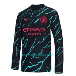 Maglia Manchester City Uomo 3rd 2023/24 Maniche Lunghe Maglia Manchester City Uomo 3rd 2023/24 Maniche Lunghe
