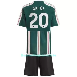Completo calcio Manchester United Dalot 20 Bambino Secondo 2023/24