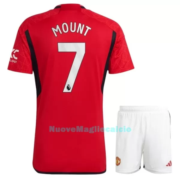 Completo calcio Manchester United Mount 7 Bambino Primo 2023/24