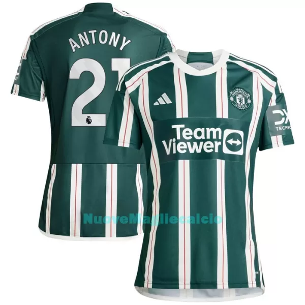 Maglia Manchester United Antony 21 Uomo Secondo 2023/24