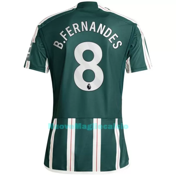 Maglia Manchester United Bruno Fernandes 8 Uomo Secondo 2023/24