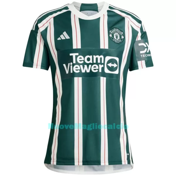 Maglia Manchester United Bruno Fernandes 8 Uomo Secondo 2023/24