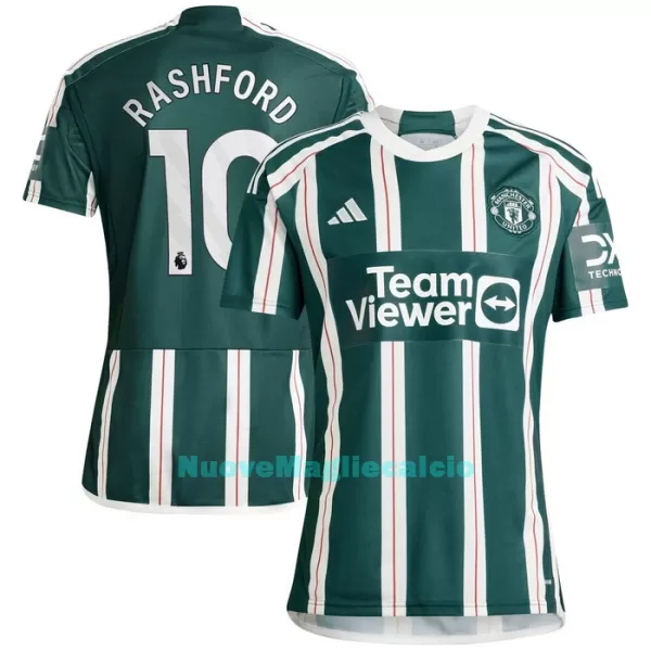 Maglia Manchester United Rashford 10 Uomo Secondo 2023/24