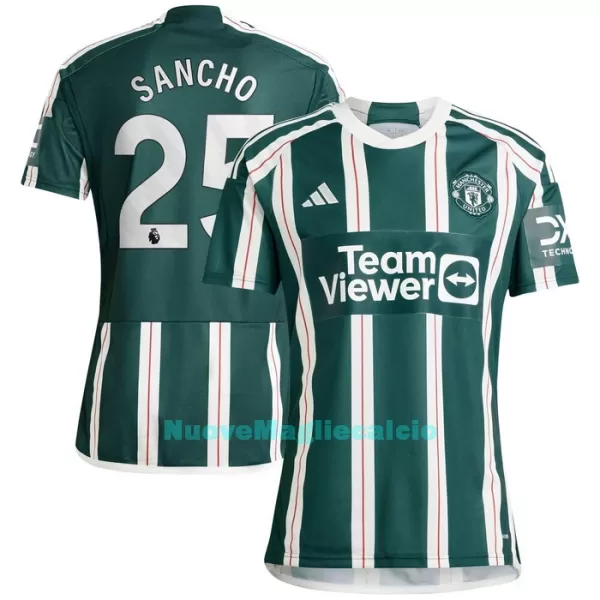 Maglia Manchester United Sancho 25 Uomo Secondo 2023/24