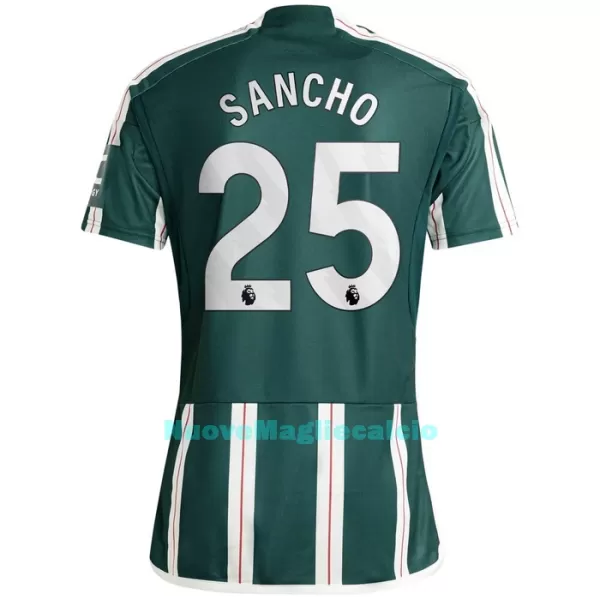 Maglia Manchester United Sancho 25 Uomo Secondo 2023/24