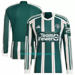Maglia Manchester United Uomo Secondo 2023/24 Maniche Lunghe Maglia Manchester United Uomo Secondo 2023/24 Maniche Lunghe