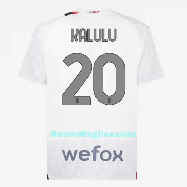Maglia AC Milan Kalulu 20 Uomo Secondo 2023/24