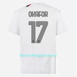 Maglia AC Milan Okafor 17 Uomo Secondo 2023/24 Maglia AC Milan Okafor 17 Uomo Secondo 2023/24