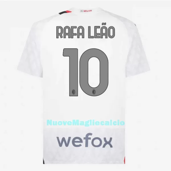 Maglia AC Milan Rafael Leao 10 Uomo Secondo 2023/24
