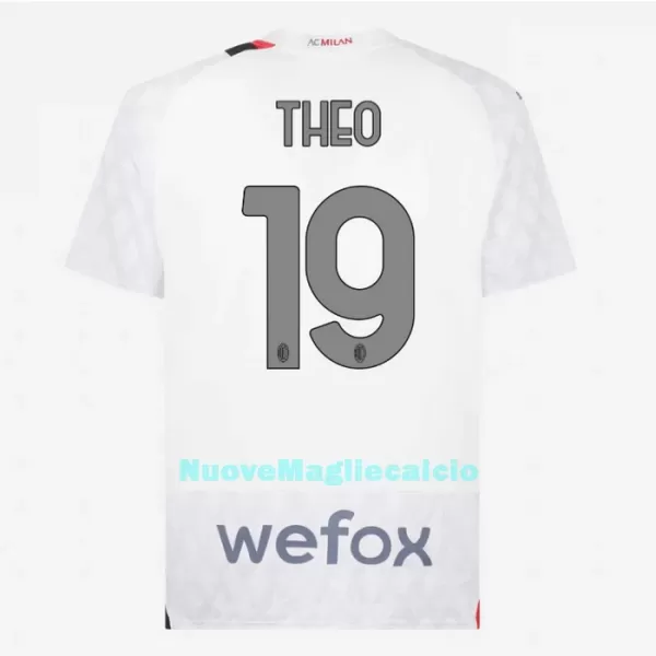 Maglia AC Milan Theo 19 Uomo Secondo 2023/24