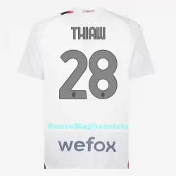 Maglia AC Milan Thiaw 28 Uomo Secondo 2023/24 Maglia AC Milan Thiaw 28 Uomo Secondo 2023/24