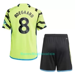 Completo calcio Arsenal Ødegaard 8 Bambino Secondo 2023/24 Completo calcio Arsenal Ødegaard 8 Bambino Secondo 2023/24