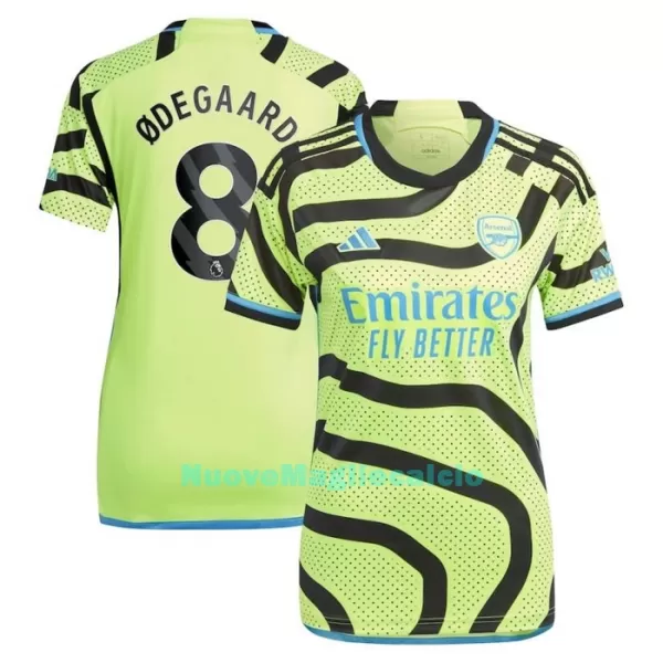 Maglia Arsenal Ødegaard 8 Donna Secondo 2023/24