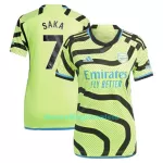 Maglia Arsenal Saka 7 Donna Secondo 2023/24